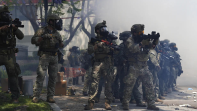 Trump deploys army in California to quell immigration raid clashes