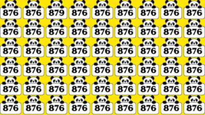  Can you find the odd number in 8 seconds?