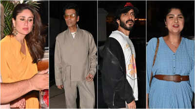 Sonam Kapoor kicks off 39th birthday celebrations: Kareena Kapoor, Saif Ali Khan, Janhvi and Khushi, Karan Johar and others turn up in style