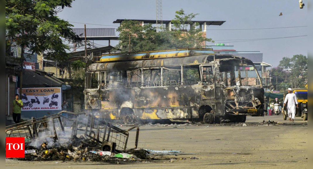 Manipur violence: Protests continue despite curfew; MLAs seek release of Meitei leader – top developments | India News – Times of India