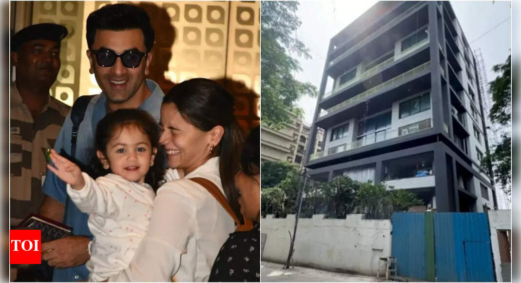 Ranbir Kapoor and Alia Bhatt’s Rs 250 crore Krishna Raj bungalow, dedicated to daughter Raha, finally ready for move-in | Hindi Movie News – Times of India