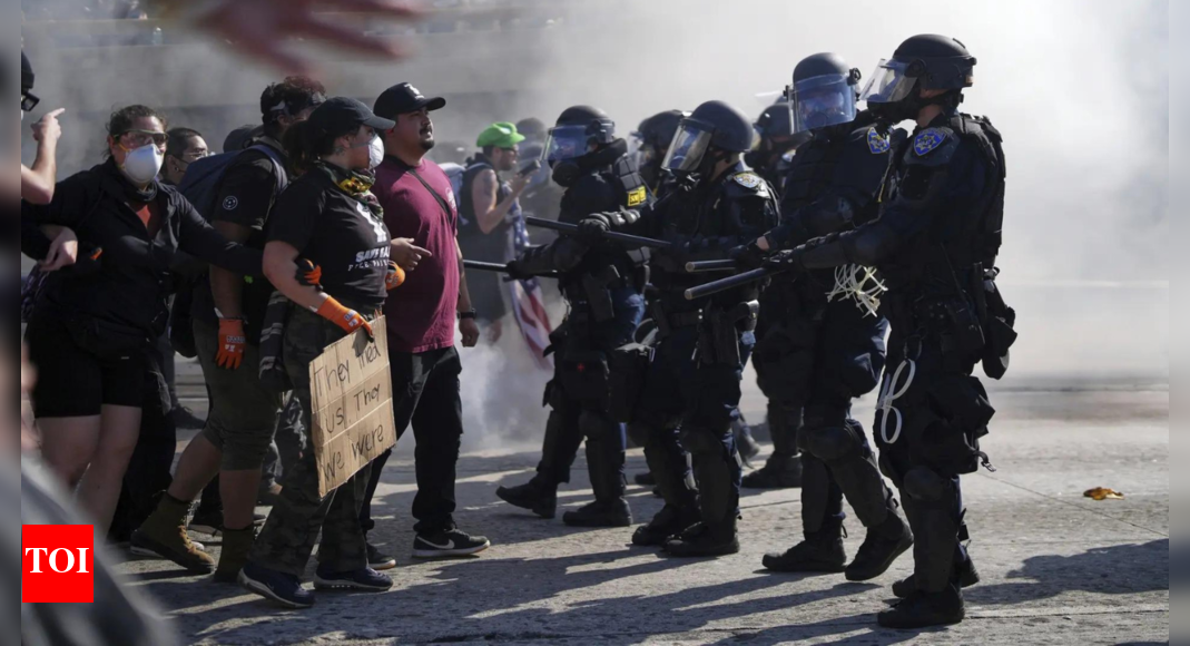Donald Trump’s LA crackdown: Hundreds of National Guard troops deployed; protesters flood streets – key developments – Times of India
