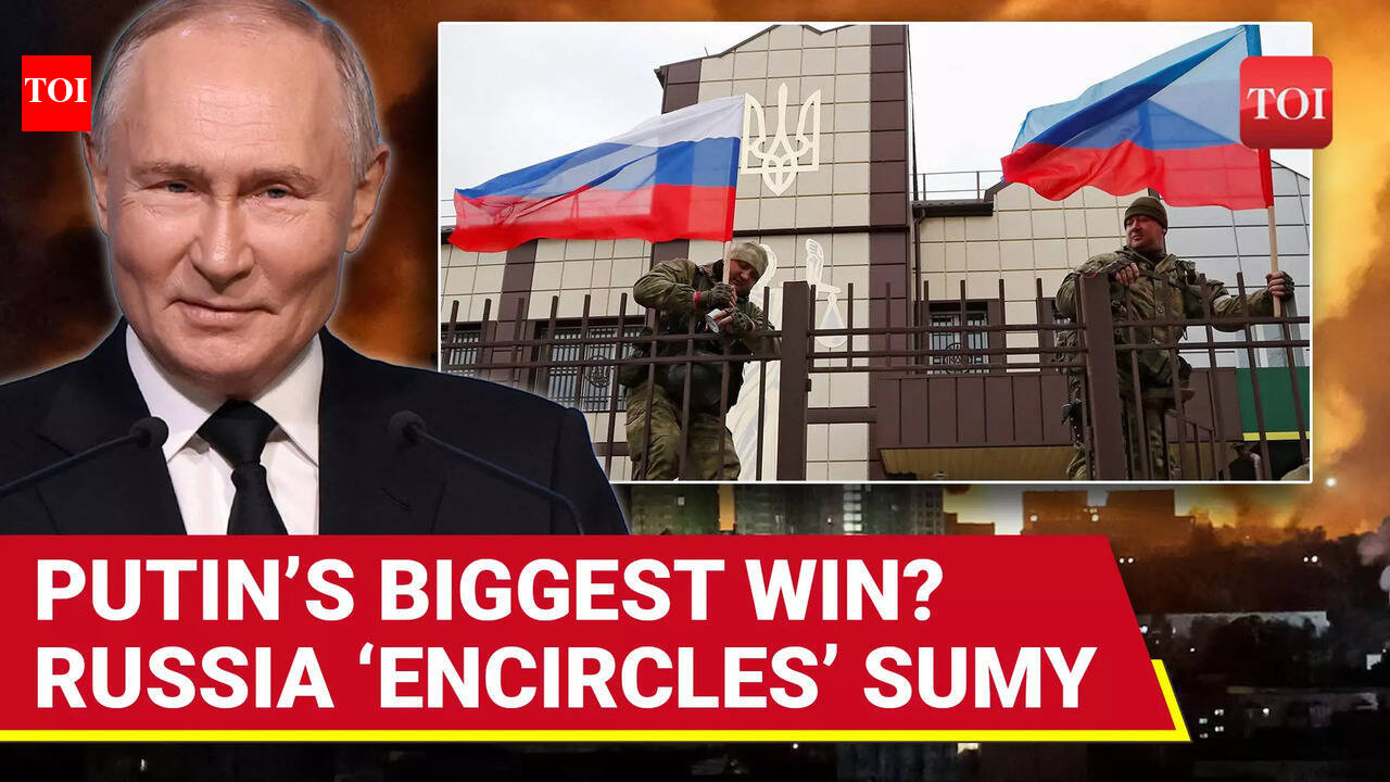 Putin’s Army ‘INCHES Away’ From Sumy Oblast, 3 Years After Russia Lost Region in 2022
