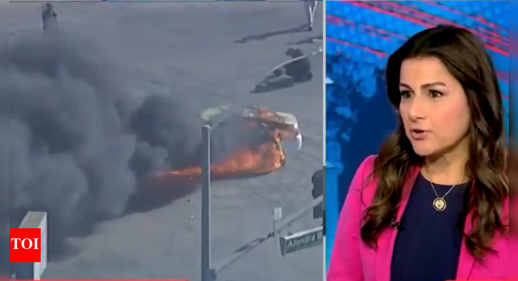 'How dumb can she be?' Democrats' claim of 'peaceful' LA protests invites backlash; TV shows burning cars