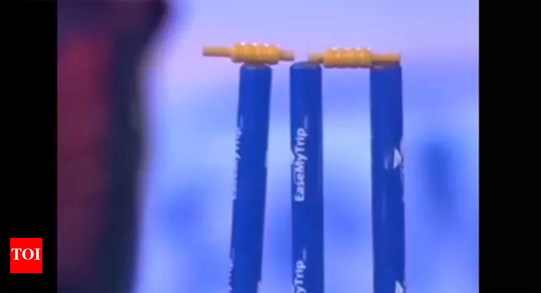 Unreal moment in cricket! Batter on 98 bowled, but bails don’t fall; umpires burst into laughter – Watch | Cricket News – Times of India