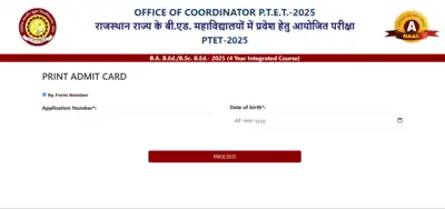 Rajasthan PTET admit card 2025 released at ptetvmoukota2025.in: Direct link to download hall tickets here – Times of India