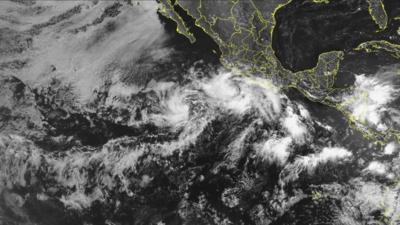Tropical Storm Barbara strengthens off Mexico's Pacific coast, bringing heavy rain