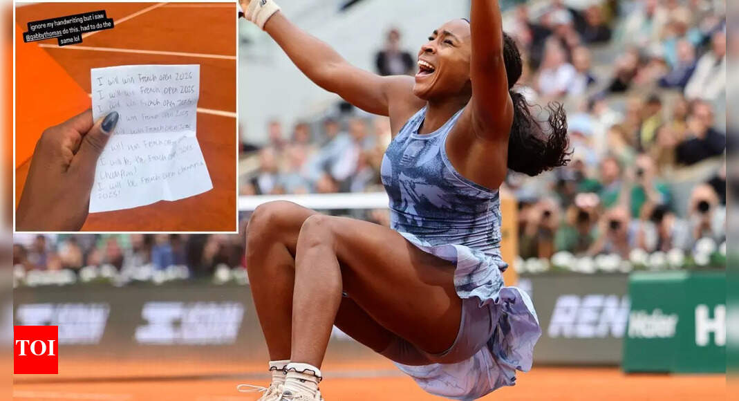 French Open 2025: How Olympian Gabby Thomas' video and a mirror inspired Coco Gauff to victory