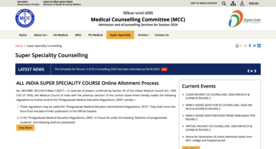NEET SS Counselling 2025: MCC extends choice locking window for round 2, check details here