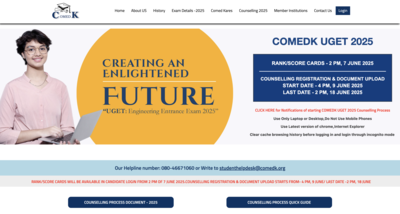 COMEDK counselling 2025 registration begins at comedk.org: Check how to apply, direct link here