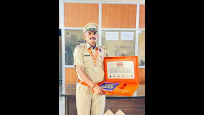 Asia Book Record honours ASI in Rajasthan police for his book