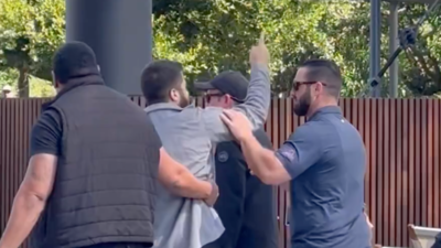 After Microsoft and Google, protest at Apple event: Male employee unzips jacket to reveal …