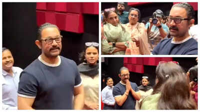Aamir Khan receives standing ovation at Sitaare Zameen Par special screening; audience hails film as 'perception-changing' - WATCH