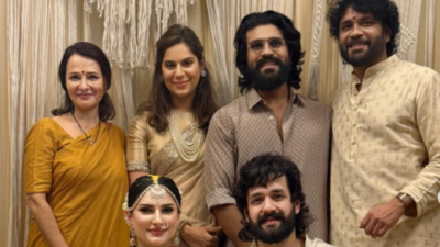 Ram Charan congratulates newlyweds Akhil Akkineni and Zainab Ravdjee