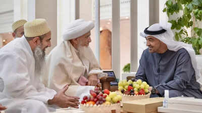 UAE President Mohamed bin Zayed Al Nahyan welcomes Dawoodi Bohra Sultan, shares Eid Al Adha greetings and hopes for global peace