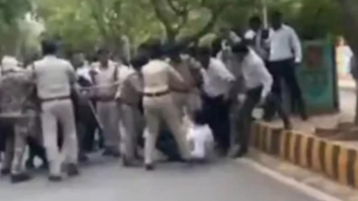 Tension in Mirzapur: Ambedkar statue vandalised in UP village; triggers protests by locals