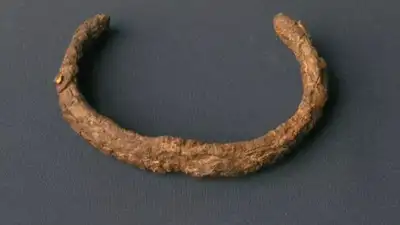 Mysterious jewellery made from alien world metal found in 3,000-year-old treasure