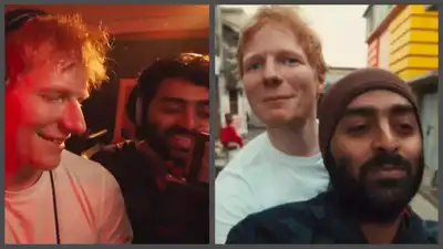 Long before their single 'Sapphire', Ed Sheeran recalls being spellbound by Arijit Singh's song 'Tum Hi Ho' from Aashiqui 2: 'We were pen pals for...'