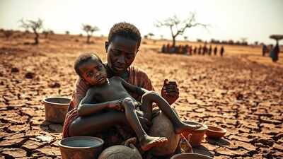 Famine risk stalks south of Khartoum
