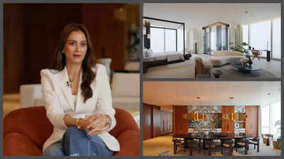 'Swades' star Gayatri Oberoi offers a sneak peek into her ultra-luxurious residence worth Rs 400 crore with husband Vikas Oberoi