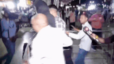 Meghalaya murder case: Accused gets slapped at Indore airport by unknown man - Video
