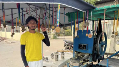 Once a national athletic champion, now sells sugarcane juice on Fazilka’s streets