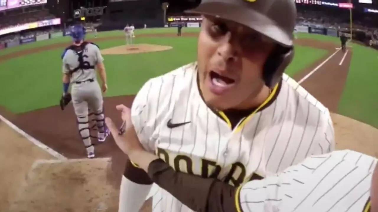 Why Manny Machado yelled at the umpire after a bad strike call | MLB News - Times of India