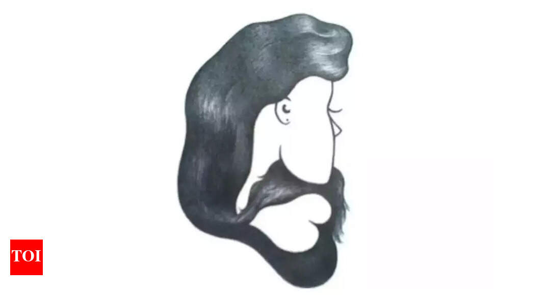 Optical illusion personality test: Man or woman? What you see first reveals if you focus on details or the big picture – Times of India