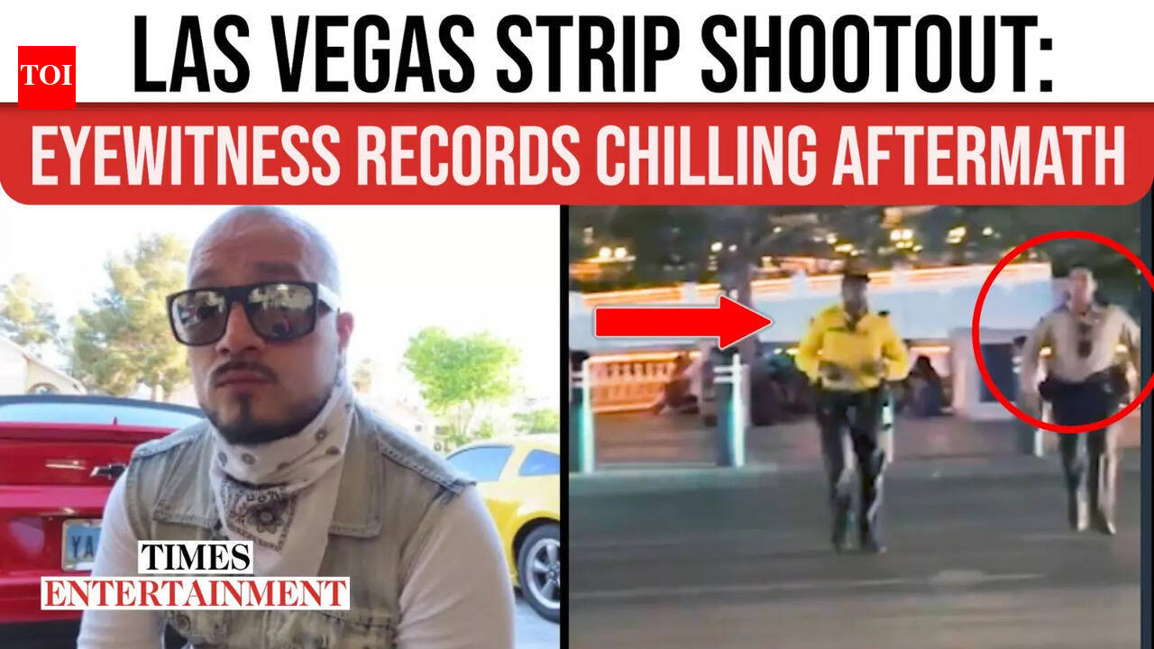 New Footage Surfaces from Eyewitness Who Saw Las Vegas Strip Shooting