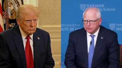  Trump takes swipe at Minnesota Governor Tim Walz; calls him 'dumb and low-IQ individual'