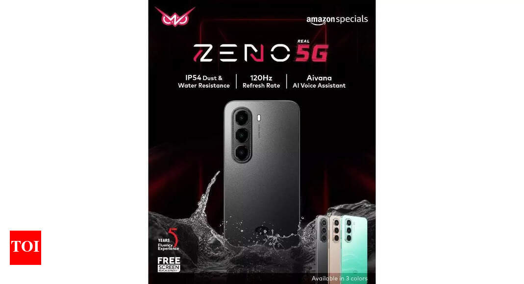 itel Zeno 5G smartphone with 5,000 mAh battery launched, priced at