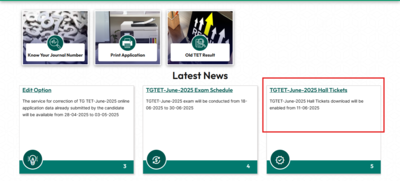  Check steps to download hall ticket here
