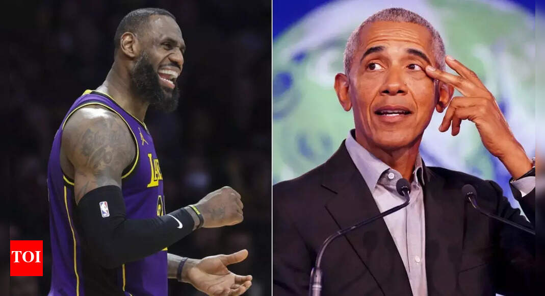 Did LeBron James secretly play basketball with former President Barack ...