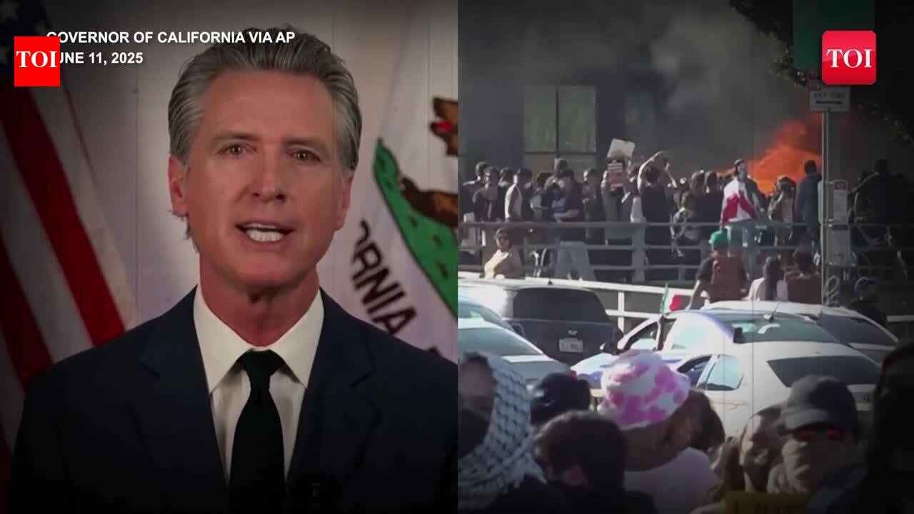 'Democracy Under Assault': Gavin Newsom Slams Trump Amid Military ...