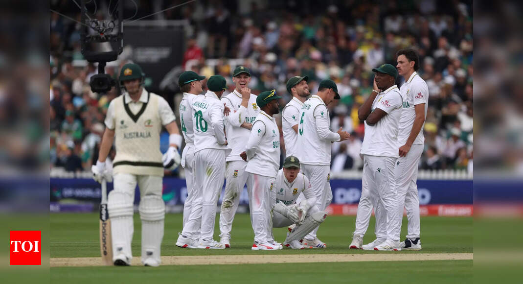 WTC Final Live: Australia lose Smith after steady knock against South Africa