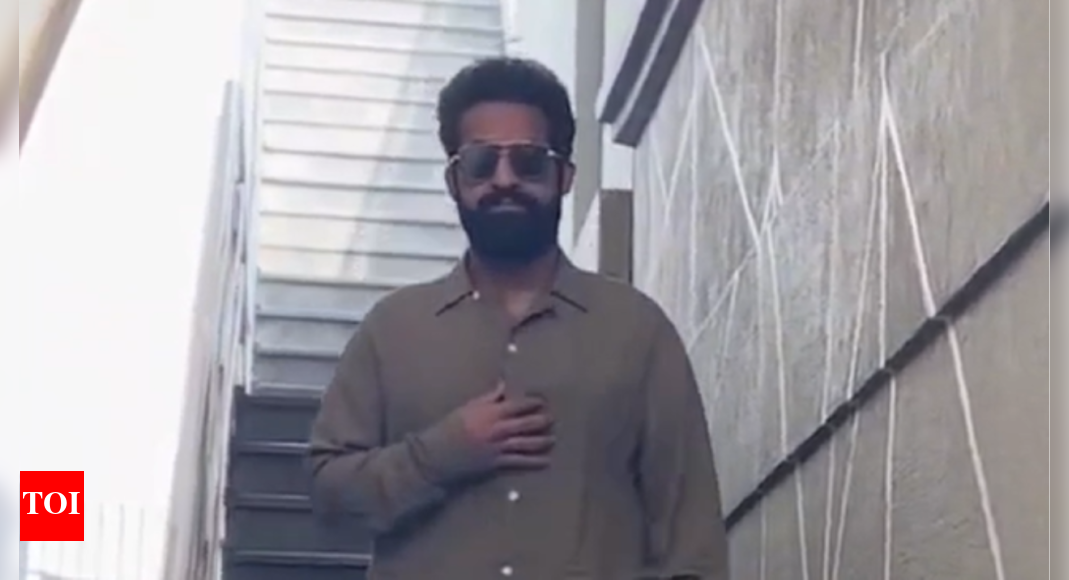'War 2': Jr. NTR begins dubbing of Hrithik Roshan starrer - Video