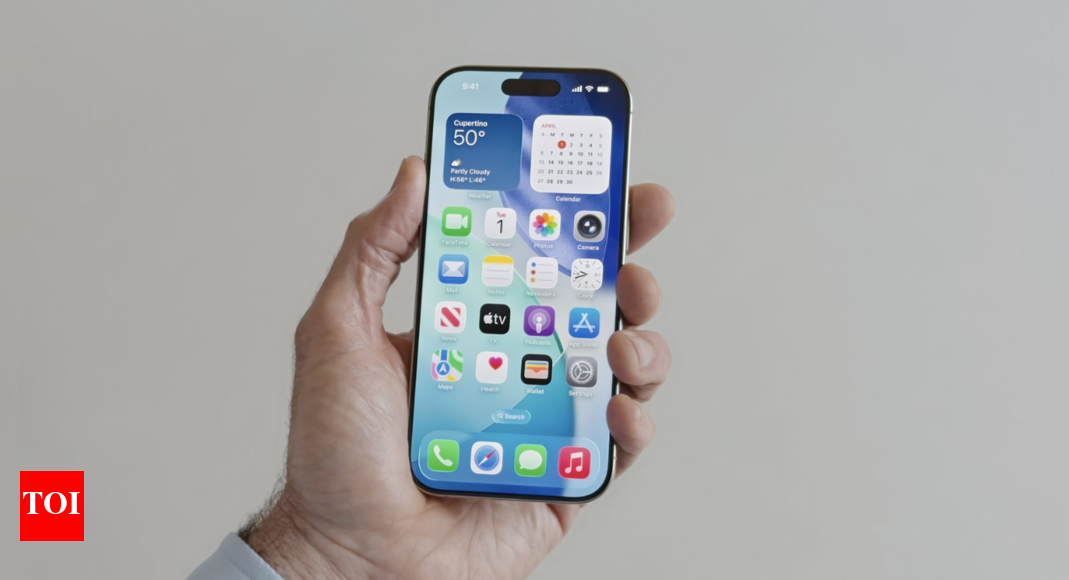 Apple's Liquid Glass design: What iOS 26 tells us about the future of iPhones | - The Times of India