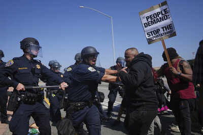  LA police imposes curfew, deploys force amid protests; 197 arrested as unrest spreads nationwide