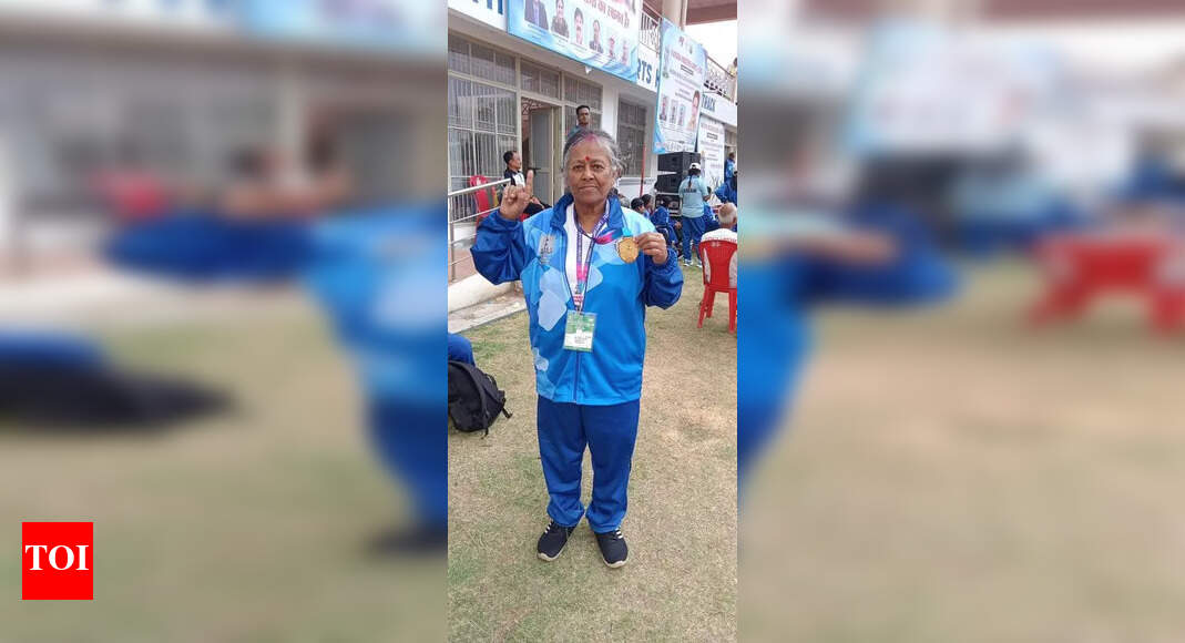 70-year-old athlete overcomes illness, age to win gold at Nat’l Masters Games | Guwahati News 70-year-old athlete overcomes illness, age to win gold at Nat’l Masters Games | Guwahati News