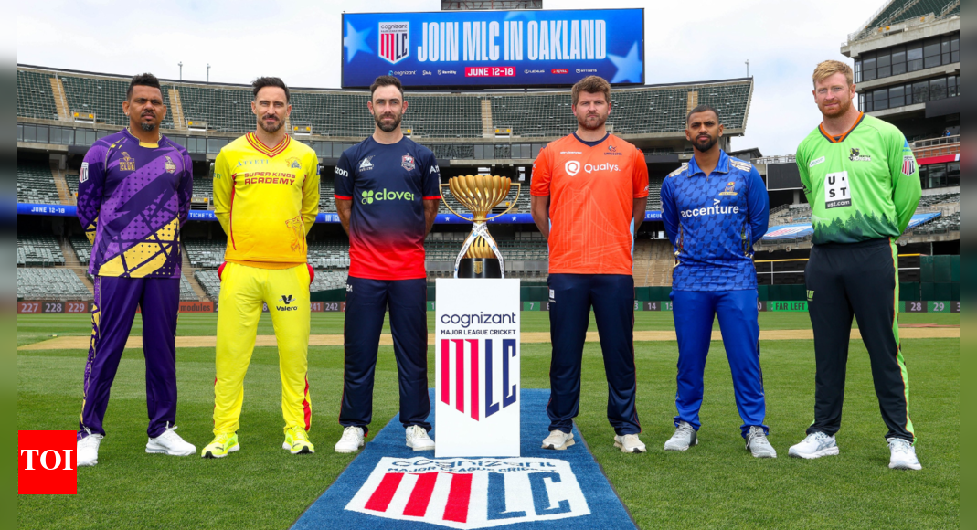 MLC 2025: Full list of captains for all six franchises this season