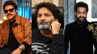 Naga Vamsi confirms Trivikram's next films; Jr NTR and Venkatesh to lead |  - Times of India