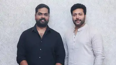 Four popular actresses to join Ravi Mohan in Karthik Yogi's directorial 'Bro Code'