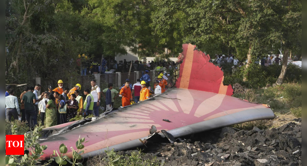 Ahmedabad Plane Crash, Flight Crash in Ahmedabad Live: US, UK sending teams to assist with investigation