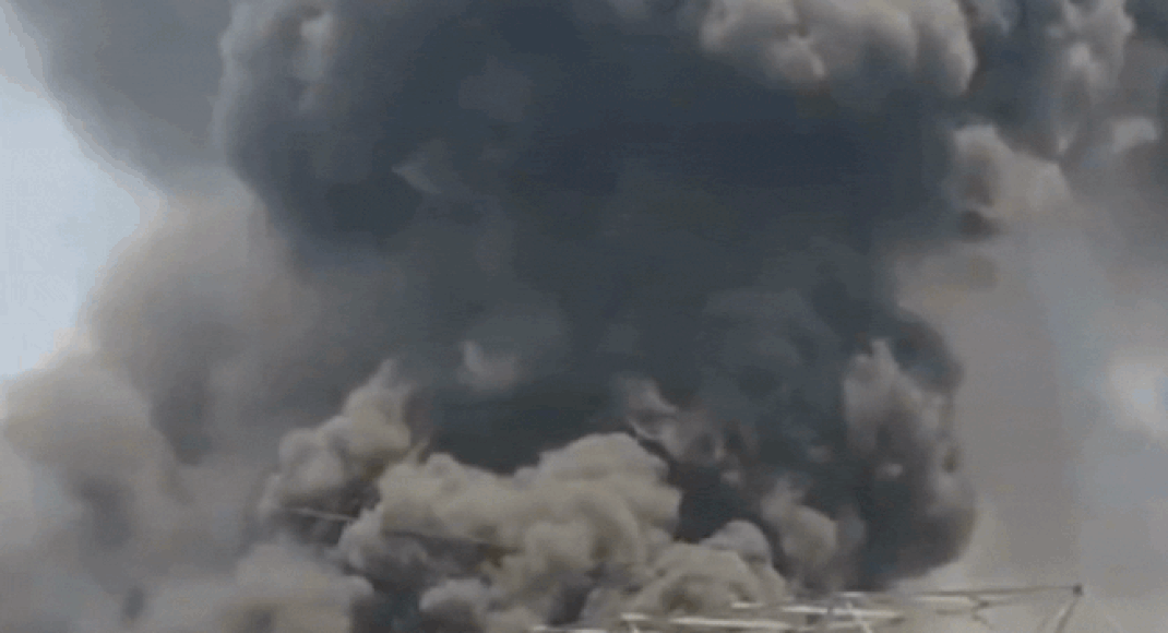 Watch: Plane crashes near Ahmedabad airport; smoke billows from crash site