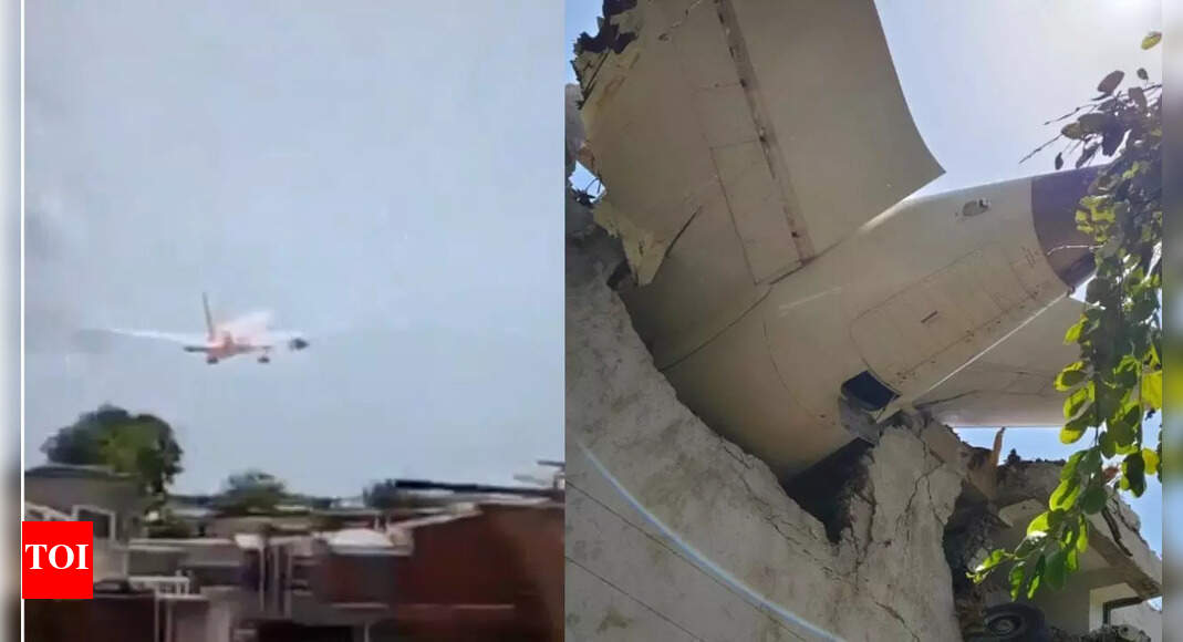Ahmedabad Plane Crash: Air India Ahmedabad-London flight crashes near airport in Meghani area | Ahmedabad News - Times of India