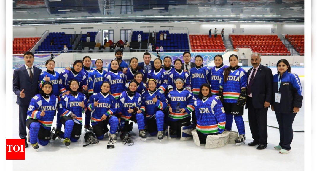 India women’s ice hockey team wins historic bronze at 2025 Asia Cup