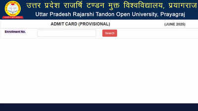 UPRTOU admit card for B.Ed., B.Ed.SE exams 2025 released at uprtou.ac.in: Direct link – Times of India