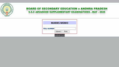 AP SSC supplementary result 2025 declared at bse.ap.gov.in, check direct link here – Times of India