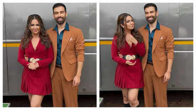  Avika Gor-Milind Chandwani make their first appearances together after engagement