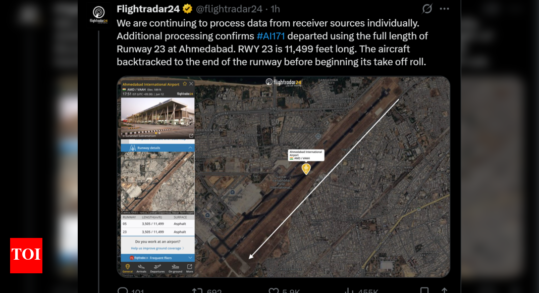 Air India Plane crash: Flightradar shares update on ‘safety protocol’ followed